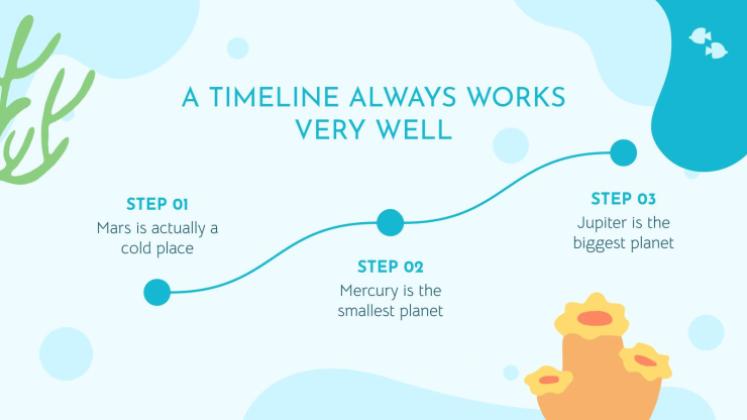 Plantilla de presentación Vida marina