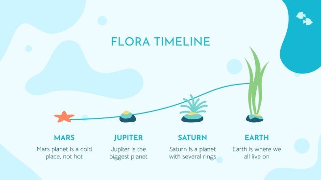 Plantilla de presentación Vida marina