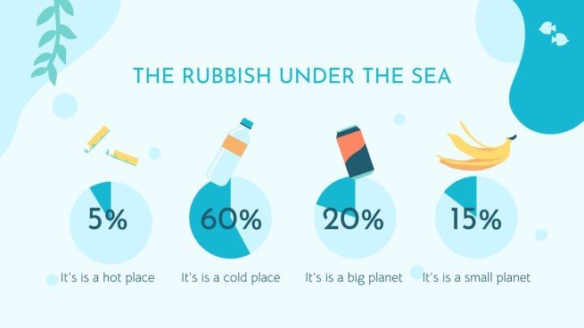 Plantilla de presentación Vida marina