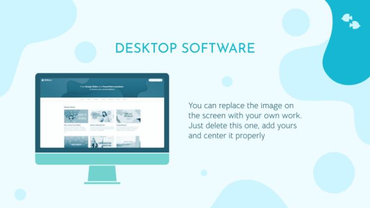 Plantilla de presentación Vida marina