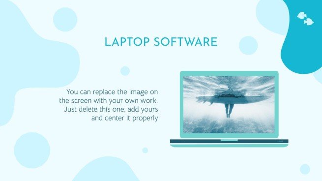 Plantilla de presentación Vida marina