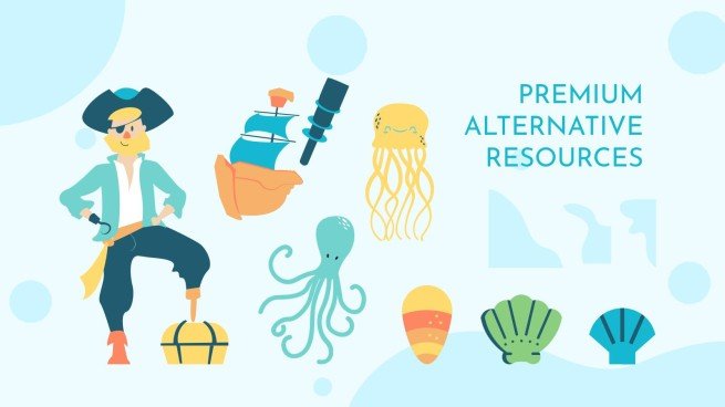 Plantilla de presentación Vida marina