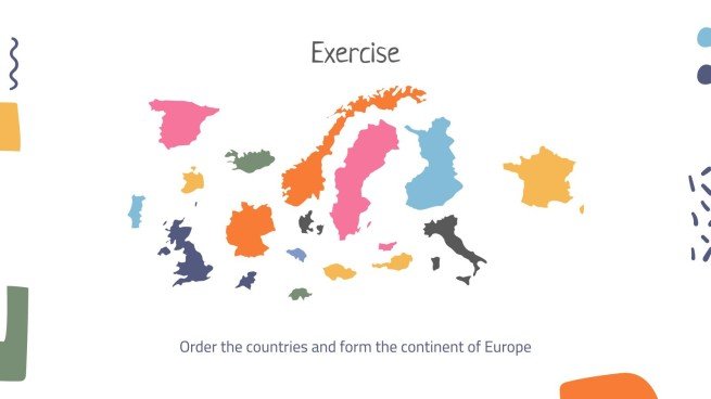 Die Länder Lektion Präsentationsvorlage