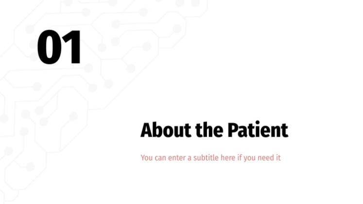 Cas clinique en neurologie Modèles de présentation