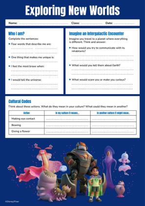 Plantilla de presentación Ficha de ejercicios de Elio