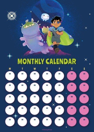 Plantilla de presentación Calendario de Elio