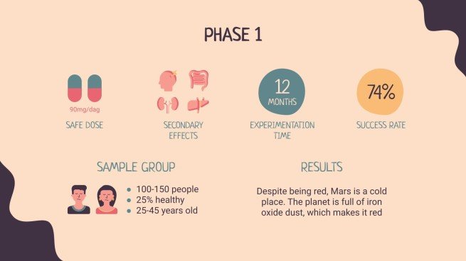 Durchbruch bei Depressionen Präsentationsvorlage