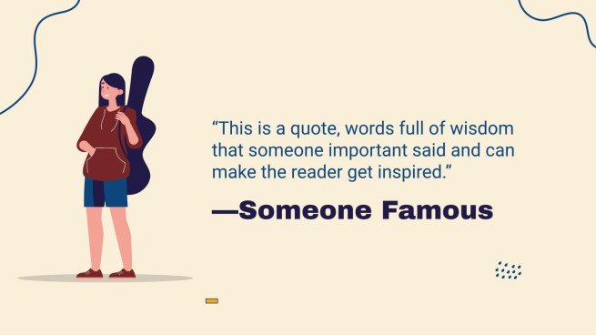 Community Service Project Proposal presentation template 