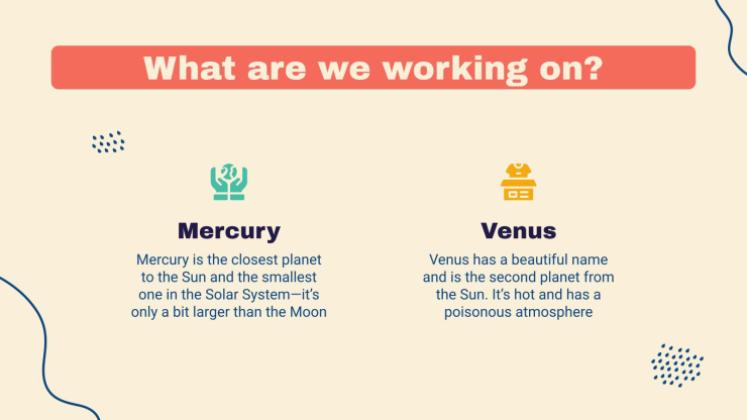 Community Service Project Proposal presentation template 