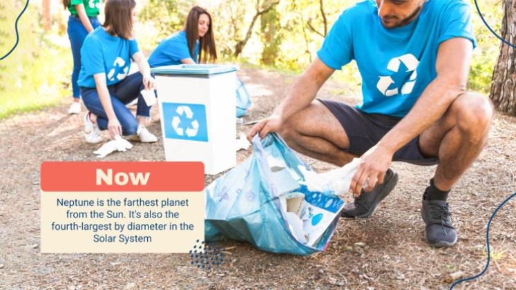 Community Service Project Proposal presentation template 