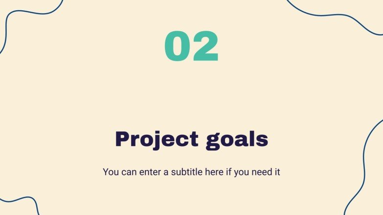 Community Service Project Proposal presentation template 