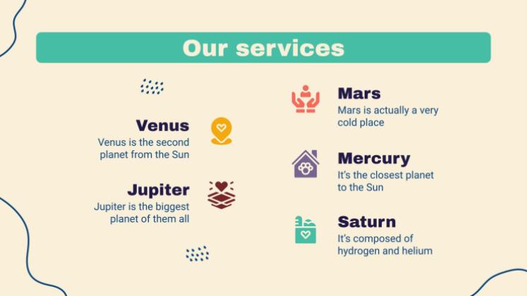 Community Service Project Proposal presentation template 