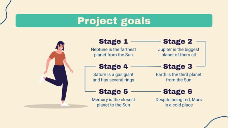 Community Service Project Proposal presentation template 