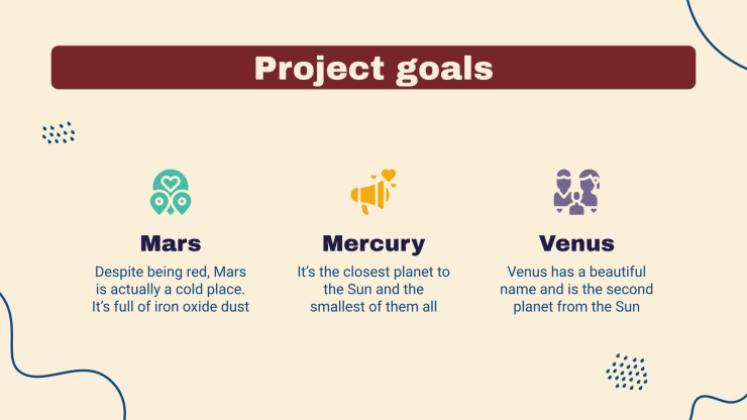 Community Service Project Proposal presentation template 