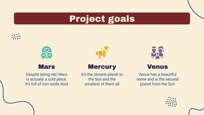 Community Service Project Proposal presentation template 