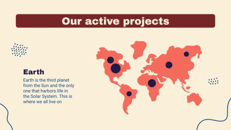 Community Service Project Proposal presentation template 