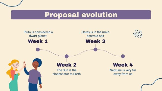 Community Service Project Proposal presentation template 