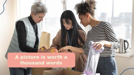 Community Service Project Proposal presentation template 