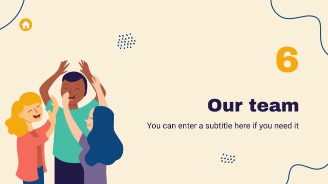 Community Service Project Proposal presentation template 