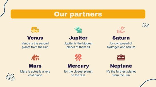 Community Service Project Proposal presentation template 