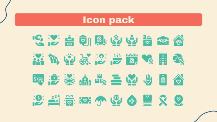 Community Service Project Proposal presentation template 