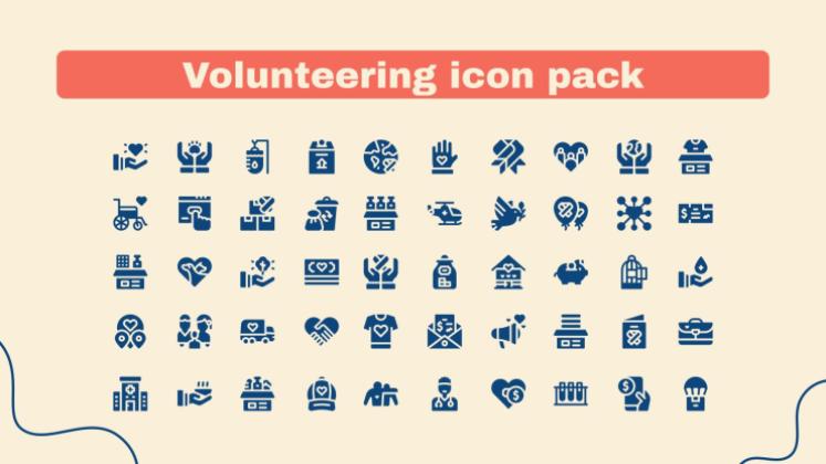 Community Service Project Proposal presentation template 