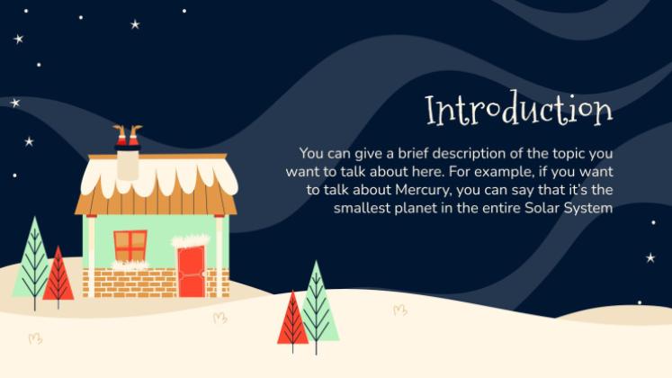 Minithème du Carnaval d'hiver Modèles de présentation