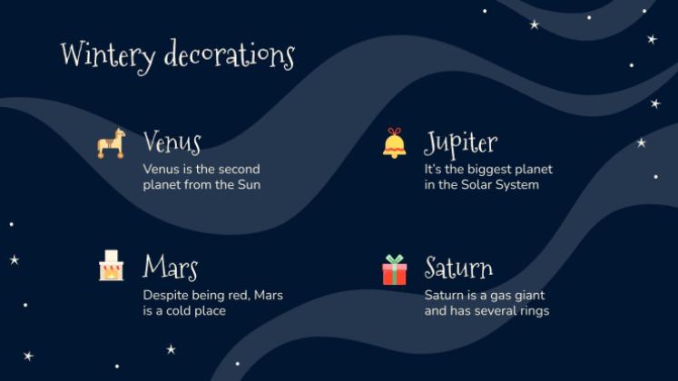 Minithème du Carnaval d'hiver Modèles de présentation