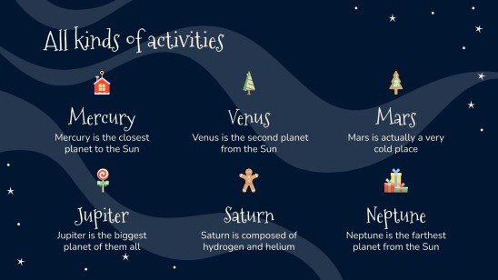 Minithème du Carnaval d'hiver Modèles de présentation