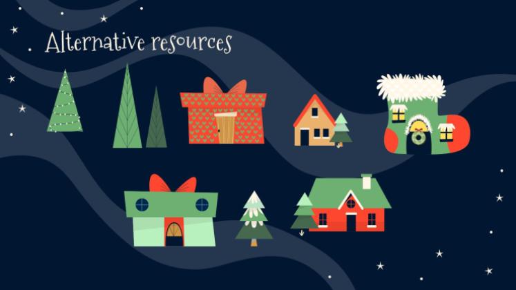 Minithème du Carnaval d'hiver Modèles de présentation