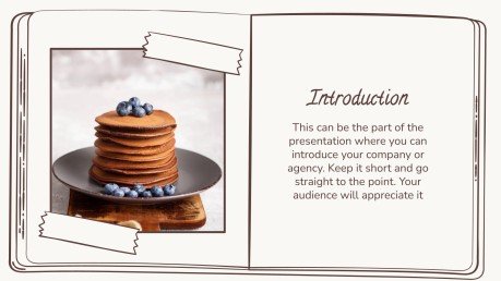 Plantilla de presentación Marrón