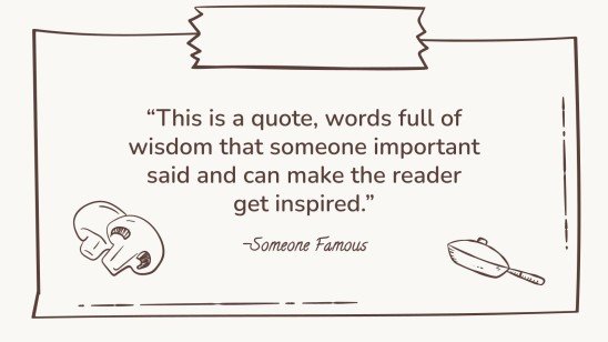 Plantilla de presentación Marrón