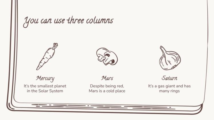 Plantilla de presentación Marrón