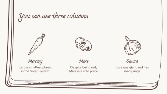 Plantilla de presentación Marrón