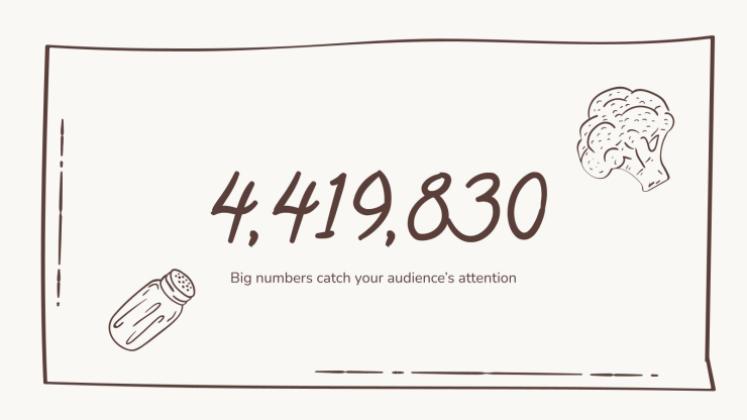 Plantilla de presentación Marrón