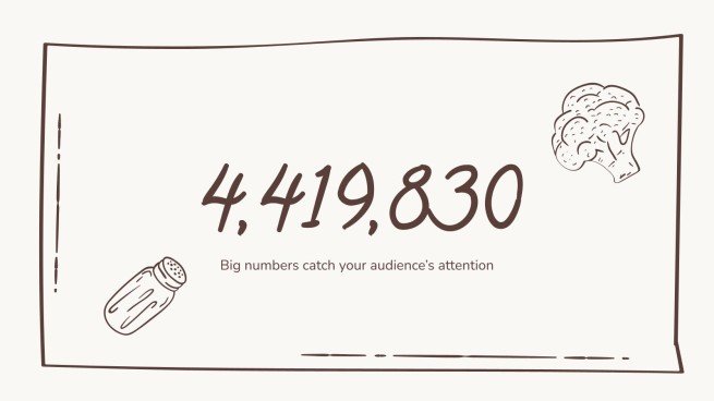 Plantilla de presentación Marrón