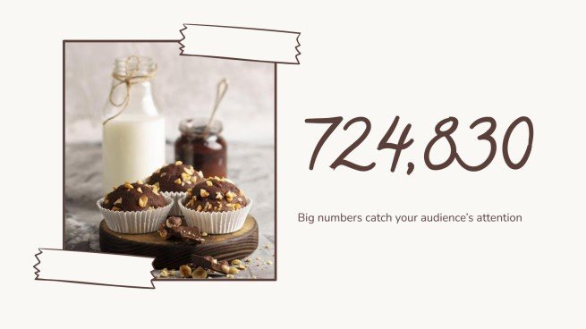 Plantilla de presentación Marrón