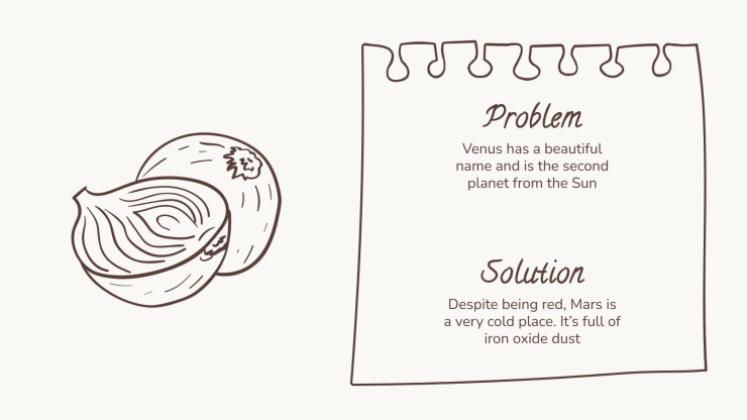 Plantilla de presentación Marrón