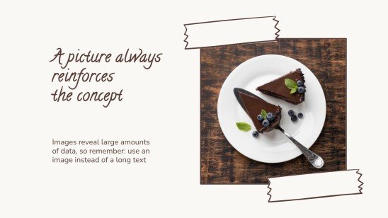 Plantilla de presentación Marrón