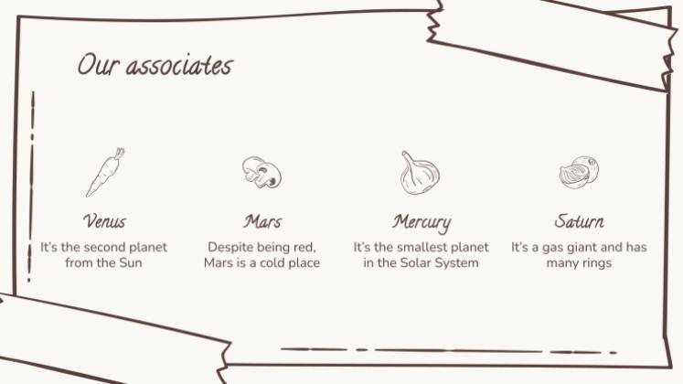 Plantilla de presentación Marrón