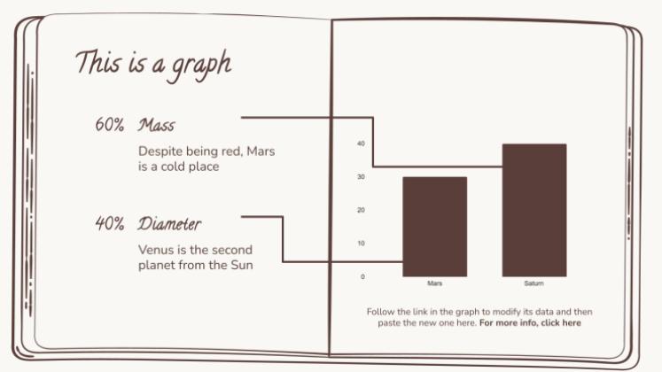 Plantilla de presentación Marrón