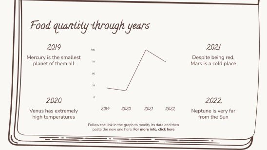 Plantilla de presentación Marrón