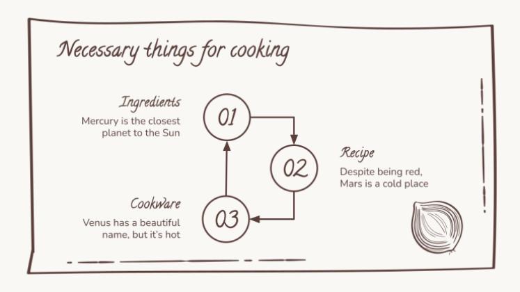 Plantilla de presentación Marrón