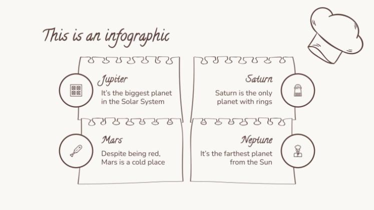 Plantilla de presentación Marrón