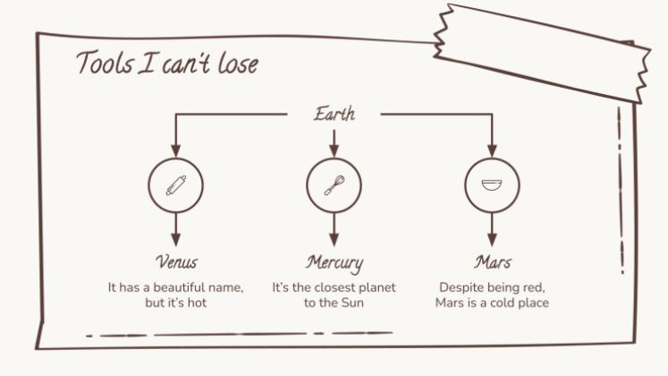 Plantilla de presentación Marrón