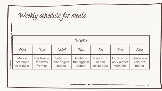 Plantilla de presentación Marrón