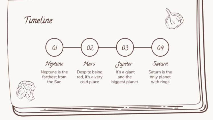 Plantilla de presentación Marrón