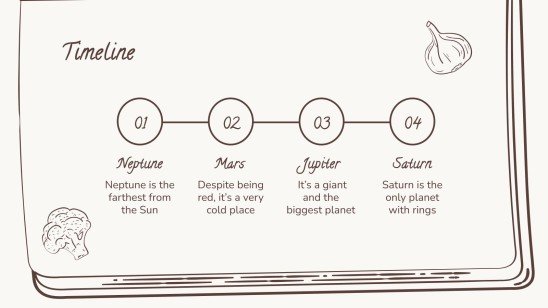 Plantilla de presentación Marrón