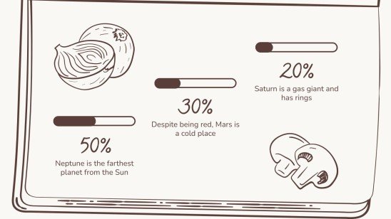 Plantilla de presentación Marrón