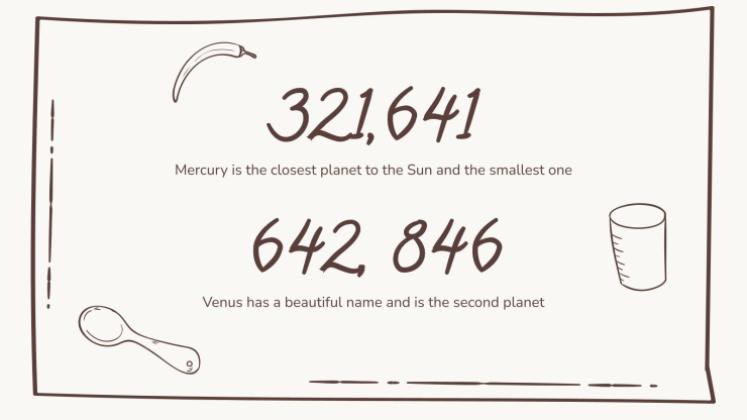 Plantilla de presentación Marrón